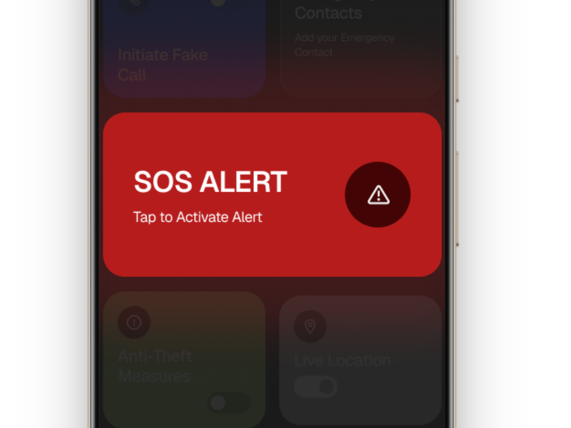 SOS One-Tap Button